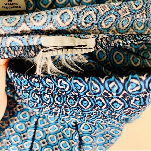 crown & ivy Geometric Pattern Palazzo Pants - Picture 8 of 8